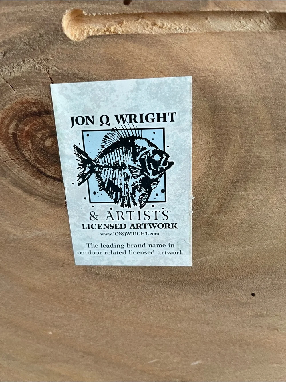 Moose Spoken Here! Jon Q. Wright Oval Wood Moose Art Sign Woodland Animal